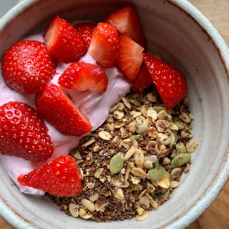 One Pan 10 Minute Granola