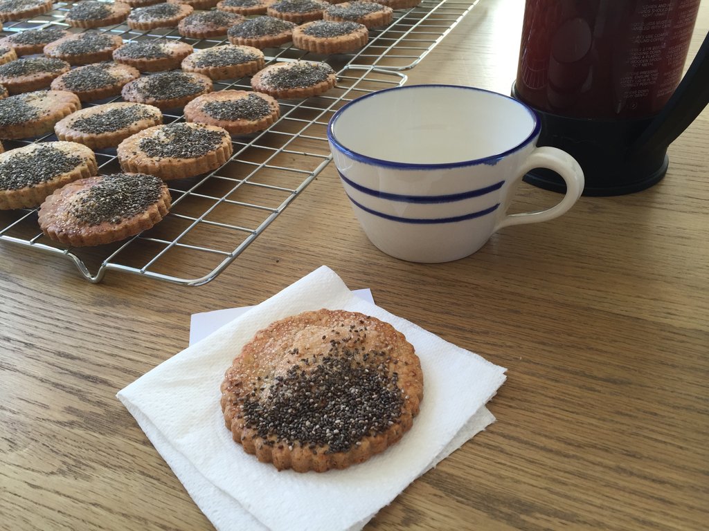 Sorghum Chia Seed Biscuits