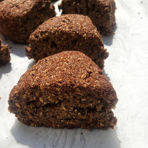 48 Hour Soaked Teff Scones
